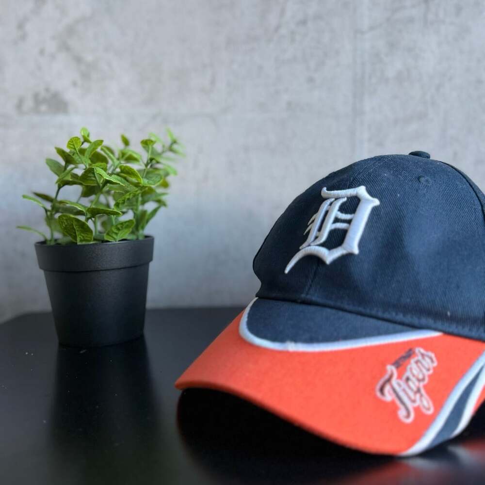 Fan Favorite Detroit Tigers Baseball Hat One Size Blue Orange